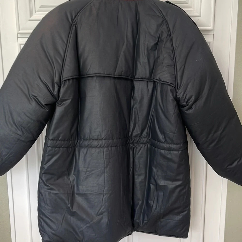 Reversible Puffer Jacket Red Black size UNKNOWN Large/XL (read Sz description) - Picture 11 of 16